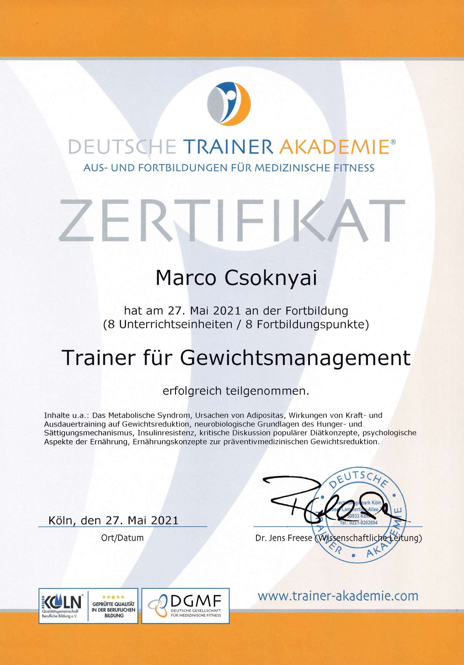 Zertifikat_Trainer_Gewichtsmanagement